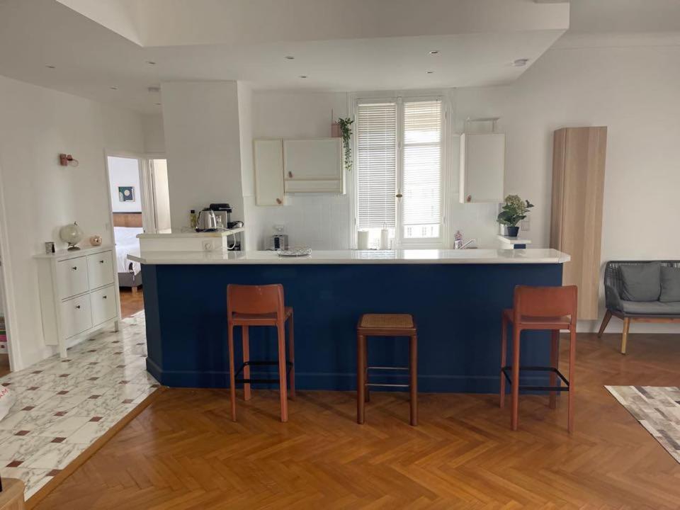 Bel Appartement Au Coeur Du Carre D'Or Massena Nice Bagian luar foto
